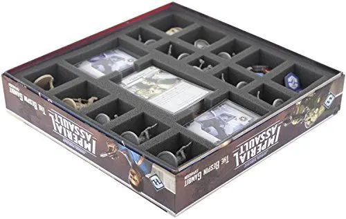 Produktbild: Feldherr AS035IA12 35 mm Schaumstoffeinlage kompatibel mit Star Wars Imperial Assault - The Bespin Gambit Brettspielbox