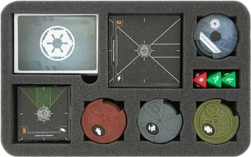 Produktbild: Feldherr HS045XW04 Schaumstoffeinlage kompatibel mit Star Wars X-Wing 2.0 - Bases und Zubehör