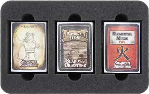 Produktbild: Feldherr HS070A002 Schaumstoffeinlage kompatibel mit Shadows of Brimstone - 3 Fächer