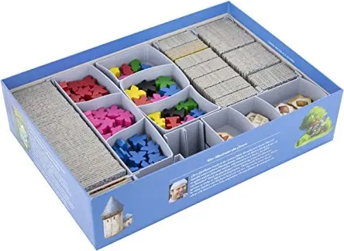 Produktbild: Feldherr Organizer kompatibel mit Carcassonne - Grundspielbox