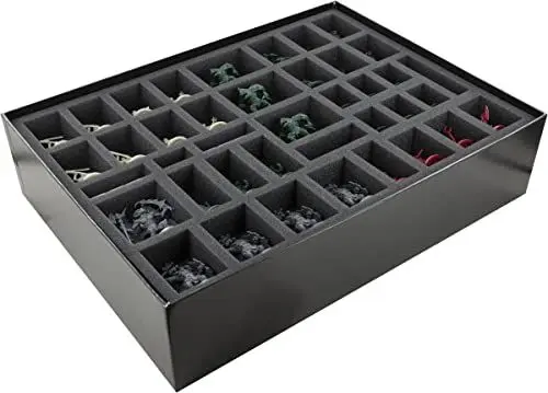 Produktbild: Feldherr Schaumstoff-Set + Tokenhalter kompatibel mit HeroQuest (2021) - Grundspielbox