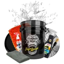 Produktbild: Felgenreiniger Set | Sonax Felgenbeast 500ml + Auto Wascheimer 20l mit Sieb und Deckel + Waschhandschuh + Pinsel + Ceramic Spray Versiegelung + Ceramic Shampoo + Mikrofasertuch