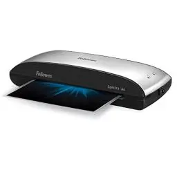 Produktbild: Fellowes A4 Laminiergerät, Spectra A4 für Einsteiger, für 80-125 Mikron Laminierfolien, bis A4 Format, für Zuhause/Home Office, inkl 10 gratis A4 Folien