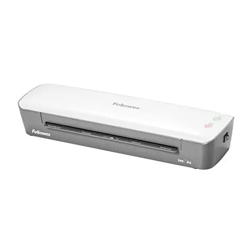 Produktbild: Fellowes Laminiergerät A4 Ion für das Home Office, für Laminierfolien bis 125 Mikron Stärke, inkl. 10 Laminierfolien A4