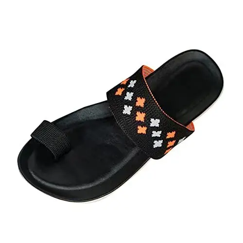 Produktbild: Fellpantoffeln On Cloud Damen 40 Badeschihe Damen Mode Frühling Damen Hausschuhe Flacher Boden Leicht Set Toe Atmungsaktiver Komfort Upper Beach Same Day Lieferung Produkte Schlappi (Black, 37)