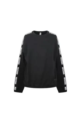 Produktbild: Felpa donna Moschino nero con logo E25MO12 V6A1794 4424 0555 S