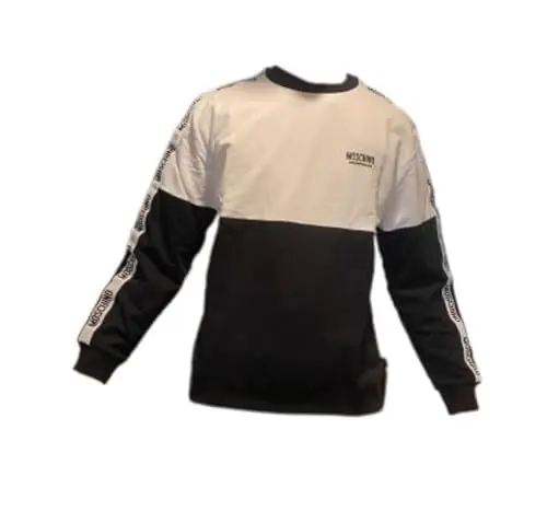 Produktbild: Felpa uomo Moschino bianco/ nero E24MO08 V1V1719 4413 1001 L