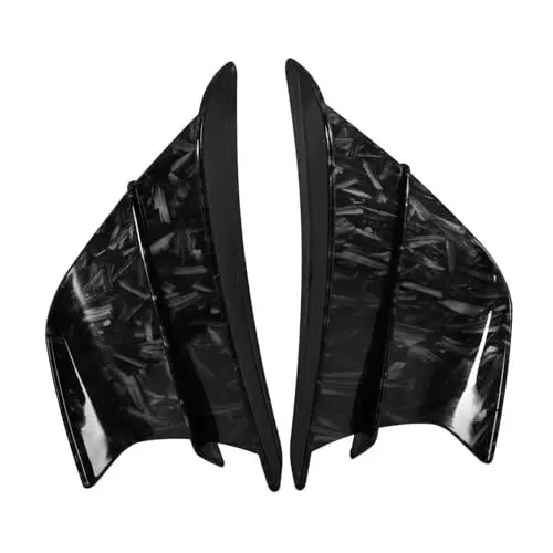Produktbild: FELTECHELECTR Winglet Carbon Faser Verkleidung Winglet Dekorative Textur Seite Luftstrom Winglets