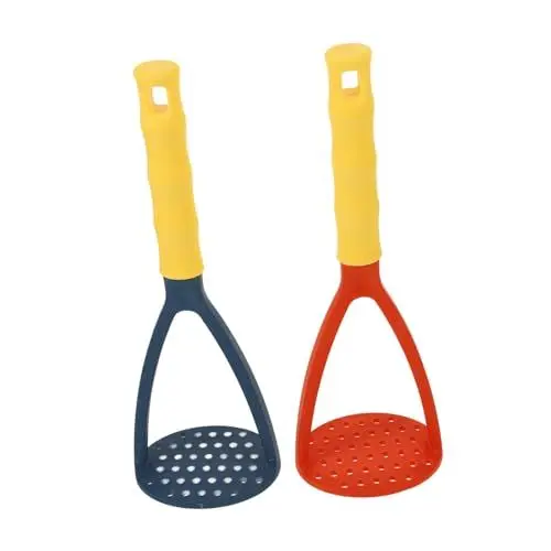 Produktbild: FELTECHELECTR 2 Stück Kartoffelpüree Stampfer Obststampfer Kartoffel Mahlwerkzeug Kartoffelstampfer Werkzeug Manueller Kartoffelstampfer Kartoffelstampfer Kartoffelstampfer