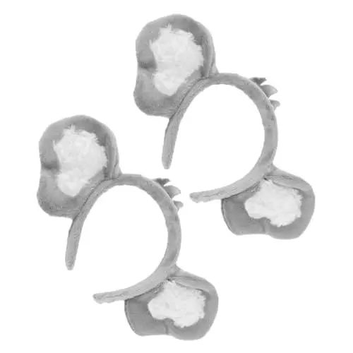 Produktbild: FELTECHELECTR 2st Cosplay-stirnbänder Kopfschmuck Mit Koala- Mädchen Weihnachten Koala Verkleiden Cartoon-stirnbänder Tierkostüme Make-up-stirnbänder Haarband Halloween Polyester Damen