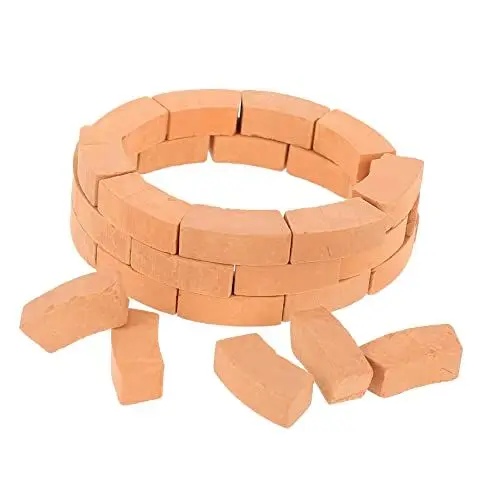 Produktbild: FELTECHELECTR Miniatur Ziegelsteine Für DIY Bauklötze Aus Kunststein Kreative Ziegel Für Modellbau Und Sandtisch Perfekt Für Bastelprojekte Und Lernspiele Größe