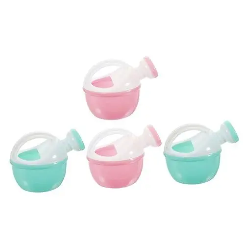Produktbild: FELTECHELECTR 4 Stück Kinder Gießkannen Bunte Kunststoff Gießkannen Für Kinder Kleine Gießkannen Für Garten Und Strand Spielzeug Gießkannen Für Drinnen Und Draußen