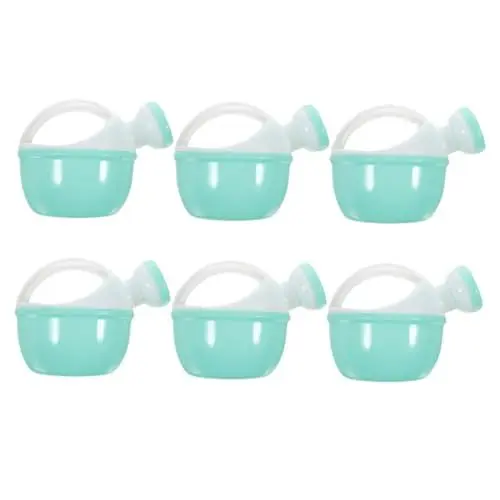 Produktbild: FELTECHELECTR 6 Stück Kinder Strandkessel Kinder Gießkanne Zimmerpflanzen Gießkanne Innen Gießkanne Sommerspielzeug Kleine Gießkanne Gießkannen Für Mädchen Kinder Gießkanne Aus