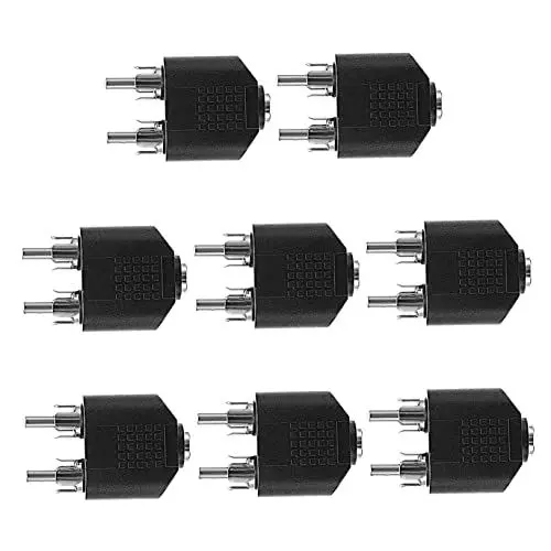 Produktbild: FELTECHELECTR High Fidelity Audio Adapter Metall Splitter Adapter 3 5mm Stereo Jack Zu Konstruktion