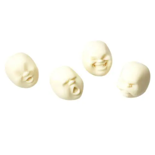 Produktbild: FELTECHELECTR Anti-Stress-Ball Stress abbau dekompression Parodie elastisches Tiere elastischer Gürtel Ball des menschlichen Gesichts entlüften menschliches Gesicht entlüften klein Weiß