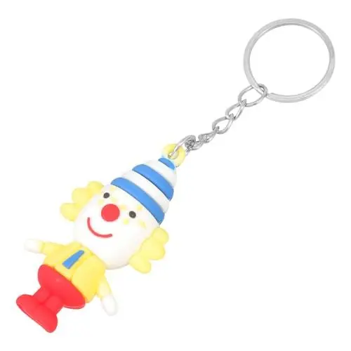 Produktbild: FELTECHELECTR Niedlicher Clown-schlüsselanhänger Taschenanhänger Neuartiger Schlüsselanhänger Für Damen Rucksack-schlüsselanhänger Kleiner Schlüsselanhänger