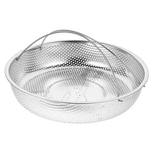Produktbild: FELTECHELECTR Dampfkorb Aus Für Dampfgarer Gemüsedampfkorb Zum Kochen Stapelbarer Dampfeinsatz Wiederverwendbar Geeignet Für Elektroherde Und Reiskocher