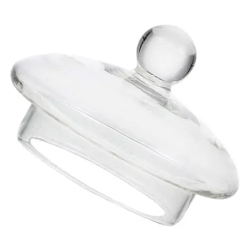 Produktbild: FELTECHELECTR Teekannen-glasdeckel Ersatzdeckel Für Hitzebeständig Und Dekorativ Geeignet Einfach Zu Verwenden Reinigen Für Familie Party Und Camping