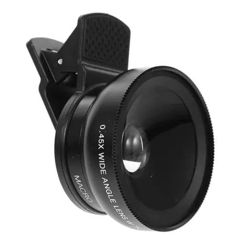 Produktbild: FELTECHELECTR Telefonkameraobjektiv 0 45 X Weitwinkel-makro-Clip-Smartphones