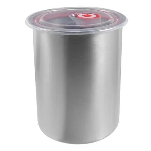 Produktbild: FELTECHELECTR Rotwein-eiskübel Mit Deckel Champagnereimer Champagnerkühler Weissblech Eimer Getränkekühler-Eimer Wassereimer Edelstahl Eiskühler-Eimer Handheld Rostfreier Stahl Komposttonne