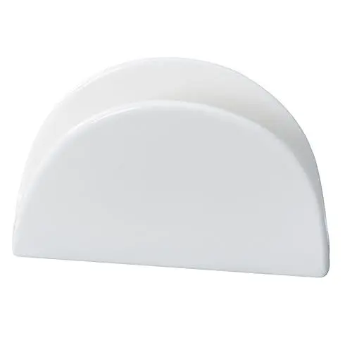 Produktbild: FELTECHELECTR Keramischer Serviettenhalter für Badezimmer Eleganter Napkin Dispenser für Tisch und Küche Weiße Serviettenbox für Gäste