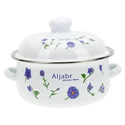 Produktbild: FELTECHELECTR Topf aus Emaille für den einzug küchenarmatur kitchen zubehör Premium-Küche Schnelles Kochen Chinesischer Suppentopf Nudelschale aus Emaille Emaille-Topf Eintopftöpfe