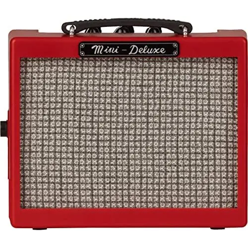 Produktbild: Fender Mini Deluxe Amp, Suitable for Electric Guitar & Bass - Red
