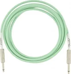 Produktbild: Fender Original Series Instrumentenkabel, für E-Gitarre und Bass, 3m, Gerade/Gerade, Surf Green