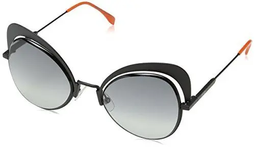 Produktbild: Fendi Damen FF 0247/S 9O 807 54 Sonnenbrille, Schwarz (Black/Grey)