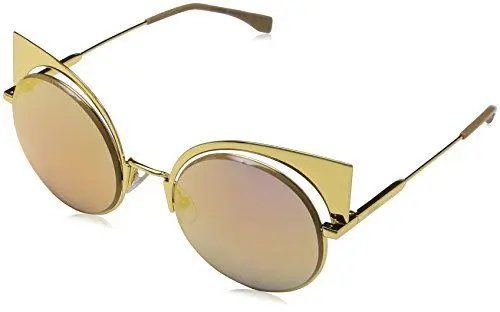 Produktbild: Fendi FF0177S-001-53 FENDI Sonnenbrille FF0177S-001-53 Cateye Sonnenbrille 57, Gold