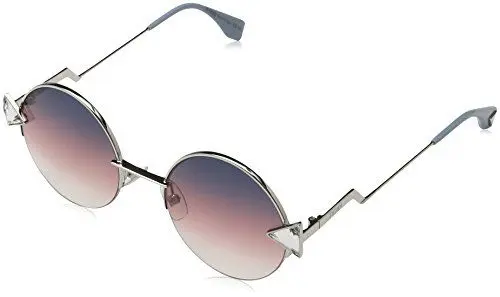 Produktbild: Fendi FF0243S-TJV-51 FENDI Sonnenbrille FF0243S-TJV-51 Rund Sonnenbrille 55, Silber