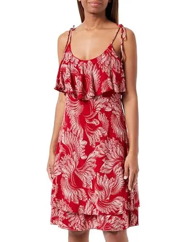 Produktbild: FENIA Damen Kleid, Rot, Small
