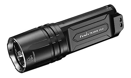 Produktbild: fenix Tk35 Ue V2.0 5000 Lumen 18650 Powered Compact Searchlight With 400m Wide Arc Beam Taschenlampe, Schwarz, Schwarzes