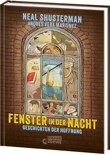 Produktbild: Fenster in der Nacht: Geschichten der Hoffnung - Graphic Novel über die Zuversicht im Holocaust