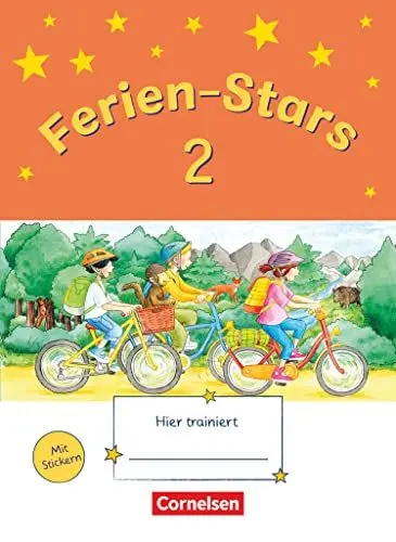 Produktbild: Ferien-Stars - 2. Schuljahr: Übungsheft - Mit Lösungen
