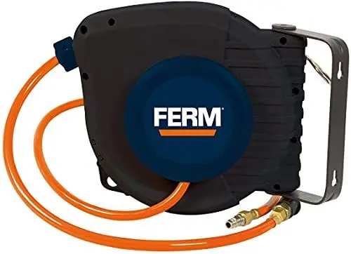 Produktbild: FERM Druckluft-Schlauchrolle 9m