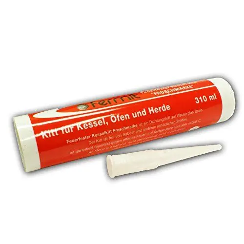 Produktbild: Fermit - Feuerfester Kesselkitt - Froschmarke 310 ml, kleber