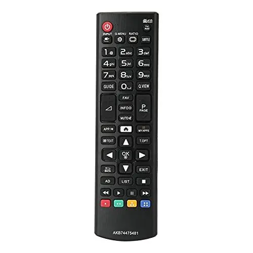 Produktbild: Fernbedienung Passend für TV 65UH950V 49LB550V 49UH610V 43LF590V 49UF640V 49LF590V 49LB870V, kein Programmierbedarf, Einfach zu Bedienen