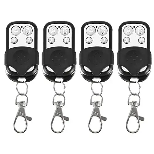 Produktbild: VBESTLIFE 4 Stück Universal-Schlüsselanhänger, Klonen der drahtlosen Fernbedienung, einfaches Koppeln, für Auto-Garage-Tor-Tor
