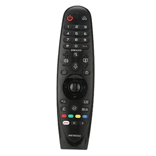 Produktbild: Fernbedienung für AKB75855503, Ersatzfernbedienung Anwendbar für MR20GA UN804 UN81 UN85 804 UN80 UN74 UN73 UN71 Magic TV