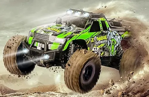 Produktbild: Ferngesteuertes Auto ab 3 4 5 6 8 Jahre Jungen Mädchen, 1:18 Ferngesteuerter Monstertruck Ferngesteuert ab 4 Jahre, Auto Ferngesteuert ab 3 4 6 Jahre Fernsteuerung Auto Spielzeug Junge 3 5 6 8 Jahre