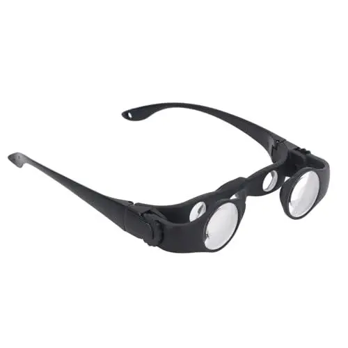 Produktbild: Fernglas Brille, Freihändig, Tragbare Zoom Optik, Fernglas, Brille Zum Angeln, Vogelbeobachtung, Reisen, Opernglas, Angel Fernglas für Erwachsene