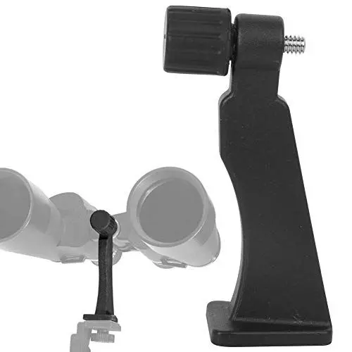 Produktbild: Robustes Schwarzes Fernglasadapter-Teleskophalterungsstativ aus Metall für Outdoor-Aktivitäten