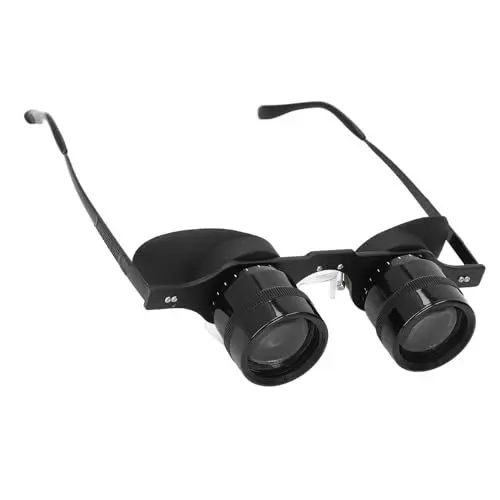 Produktbild: Fernglasbrille Zum Angeln, Tragbare Freihändige Opernbrille, 3-fache Vergrößerung, für Vogelbeobachtung, Konzerte, Theater, für Erwachsene