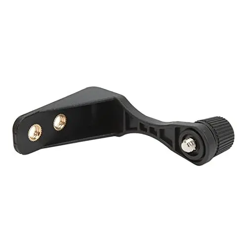Produktbild: Fernglas-Halterung, Fernglas-Stativ-Adapter, Kunststoff, L-förmig, 1/4 Zoll Gewinde, Stabile Fernglas-Stativ-Adapter-Halterung für Vogelbeobachtung