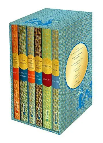 Produktbild: Fernöstliche Klassiker: 6 Bände im Schuber: Die Kunst des Krieges, Fünf Ringe, Hagakure, Bushido, Gespräche, Tao te king