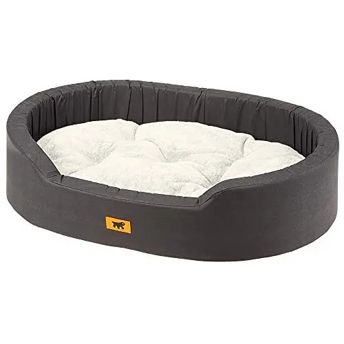Produktbild: Ferplast Hundebett Hundekissen Hundekorb Hundesofa für mittegroße Hunde, 65 x 46 x 17 cm Waschbar