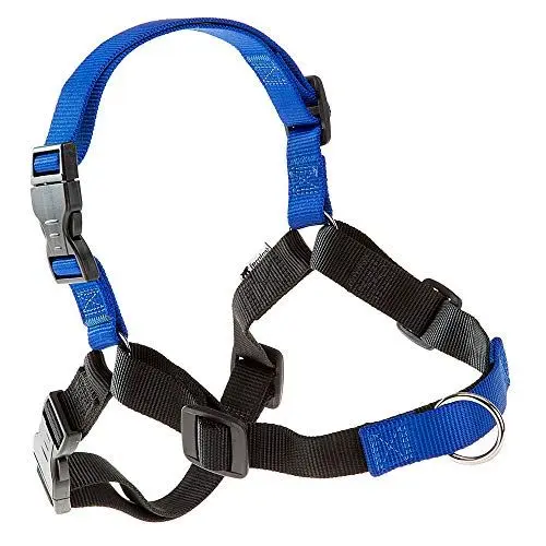 Produktbild: Ferplast Hundegeschirr Mittelgroße Hunde Coach, Geschirr zum Trainieren von Hunden, verhindert Ziehen beim Spazierengehen, maximale Kontrolle des Hundes, Brustumfang 50–71 cm.