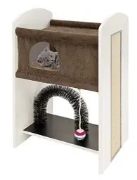 Produktbild: Ferplast Kratzbaum Kletterbaum Katzenkratzbaum Katzenbaum Leo, 50 x 37 x Höhe 84 cm.