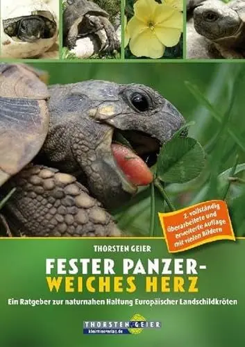 Produktbild: Fester Panzer - weiches Herz: Ein Ratgeber zur naturnahen Haltung Europäischer Landschildkröten